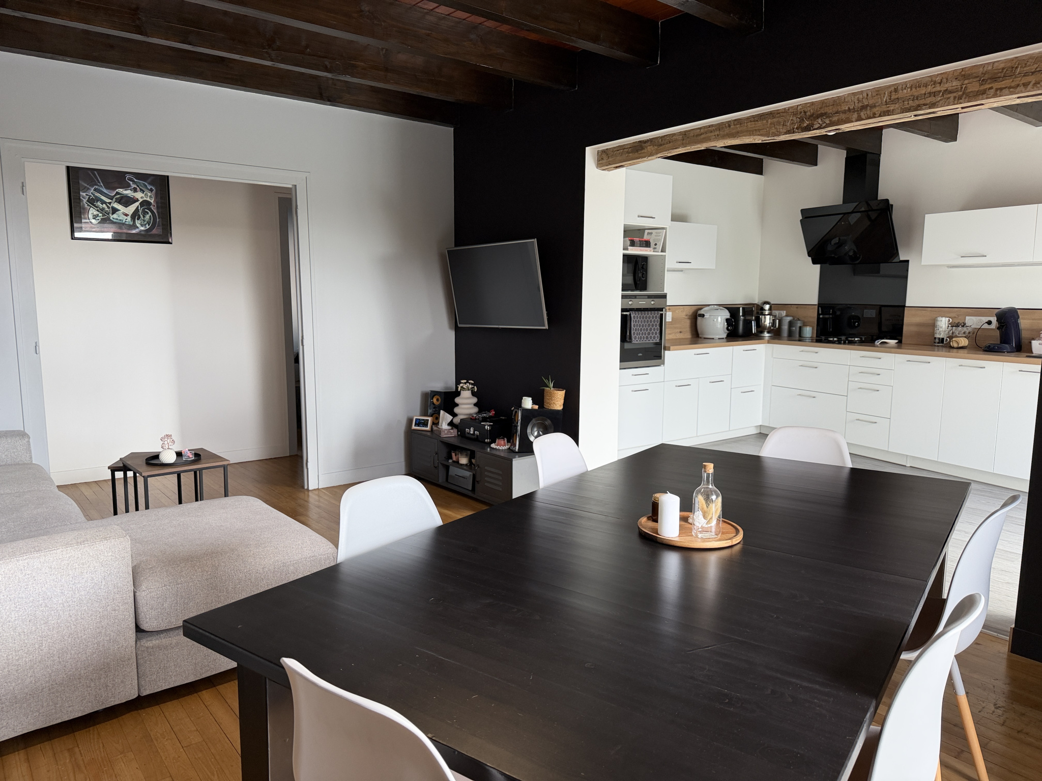 Nieul maison 3 chambres bureau garage et jardin